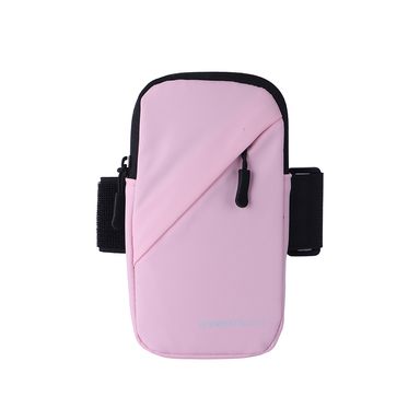 Funda deportiva para brazo 100% poliéster rosa 19x10.5 cm -  Miniso