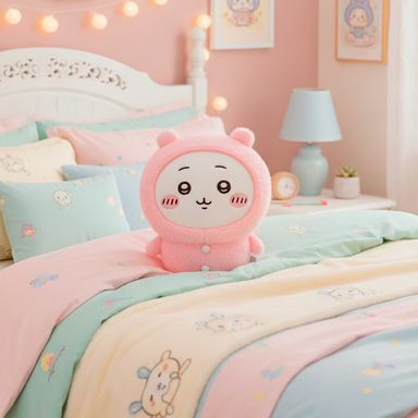 Peluche pijama de pie chiikawa serie chiikawa -  Chiikawa