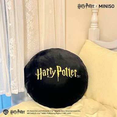 Cojín decorativo textil negro 40x40 cm harry potter -  Harry Potter
