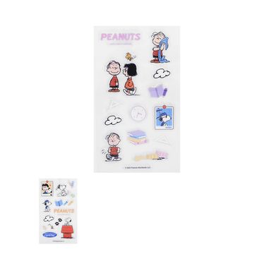 Stickers de gelatina colorful life 2 modelos surtidos serie snoopy -  Snoopy Colorfull