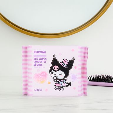 Toallitas secas con textura de grano de perla kuromi 25 toallitas -  Sanrio
