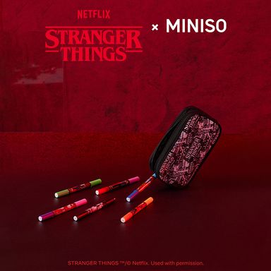 Cartuchera de doble capa poster serie stranger things -  Stranger Things