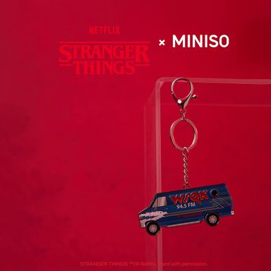 Llavero de metal serie stranger things -  Stranger Things