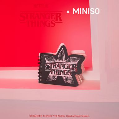 Libreta encuadernado con espiral a 80 hojas serie stranger things -  Stranger Things