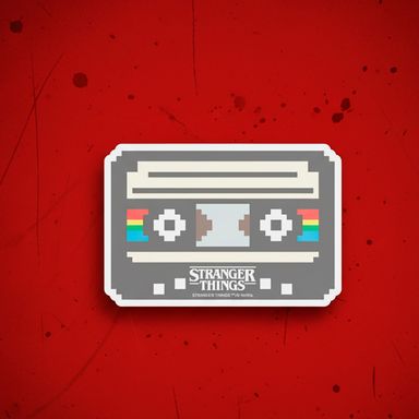 Post it cinta de casete 30 hojas serie stranger things -  Stranger Things