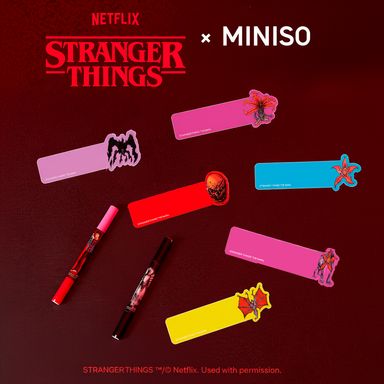 Post it pestañas para indices 8 x 20 hojas b serie stranger things -  Stranger Things