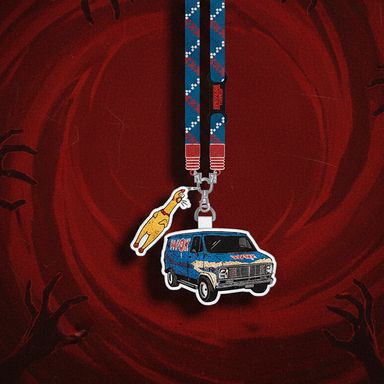 Adorno para celular stranger things azul -  Stranger Things