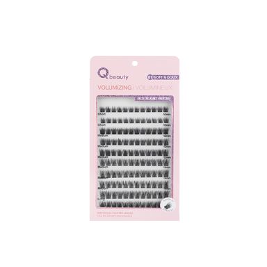 Pestañas individuales gruesas 120 piezas 01 serie qbeauty -  Miniso