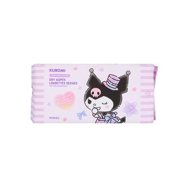 Toallitas secas con textura de grano de perla kuromi 80 toallitas -  Sanrio