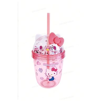 Botella de plastico de doble pared con sorbete de hello kitty sweet factory de 440 ml -  Sanrio