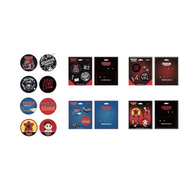 Insignia metálica de la colección stranger things serie stranger things -  Stranger Things