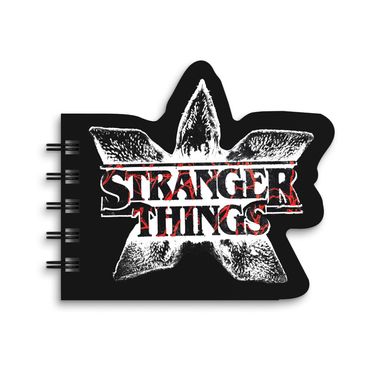 Libreta encuadernado con espiral a 80 hojas serie stranger things -  Stranger Things