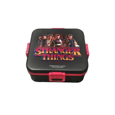 Taper de alimentos colección stranger things 1200 ml negro -  Stranger Things