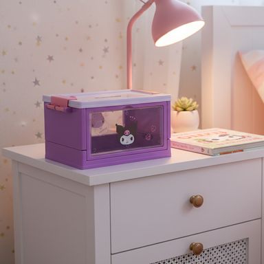 Organizador de plástico minicaja de almacenamiento de hello kitty y sus amigos kuromi -  Sanrio