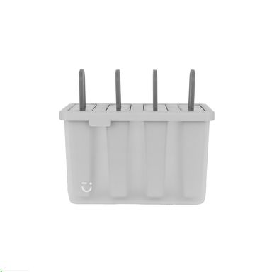 Molde para paletas de helado graceful series de 4 piezas gris -  Miniso