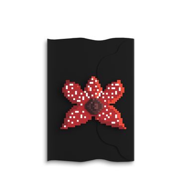 Libreta tapa dura 3d en pu, tamano a5 80 hojas serie stranger things -  Stranger Things