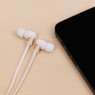 Audífonos con cable life is for fun 3.5 mm -  Miniso