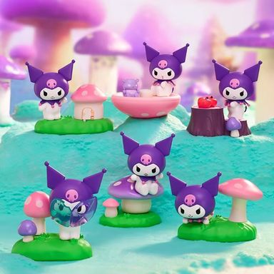 Blind box jardín de hongos 11.5 cm kuromi sanrio -  Sanrio