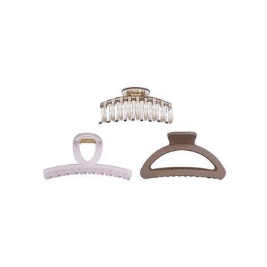 Set pinzas para cabello sintéticas multicolor 3 piezas -  Miniso