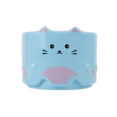 Taza kitten cerámica azul 300 ml -  Miniso