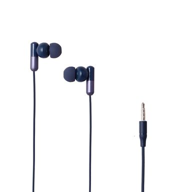 Audífonos de cable life is for fun azules 120 cm 3.5 mm -  Miniso