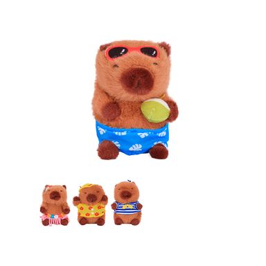 Peluche diversión en la playa felpa 9.5x15 cm diseño aleatorio mimi bara -  Mini Family