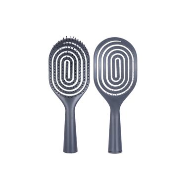 Cepillo de ventilación sintético gris oscuro 24 cm -  Miniso