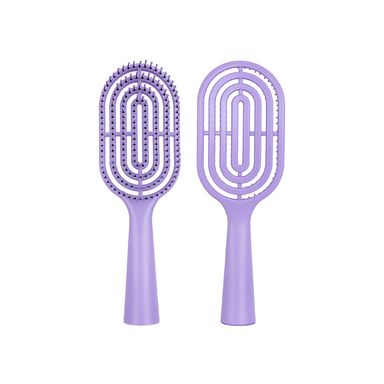 Cepillo de ventilación para cabello sintético morado 22.5 cm -  Miniso
