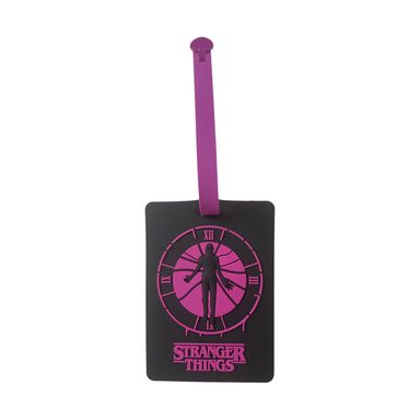 Etiqueta para equipaje colección stranger things negro -  Stranger Things
