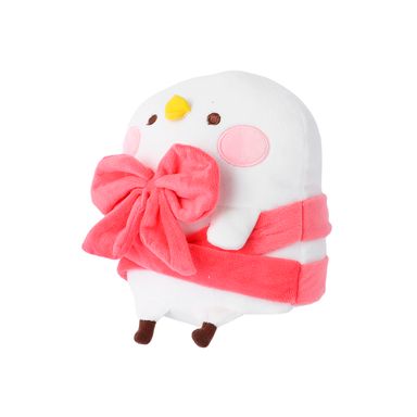 Peluche kanahei felpa blanco 19x17 cm piske -  Miniso