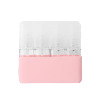 Set botellas de viaje con atomizador plástico rosas 30 ml 4 piezas -  Miniso
