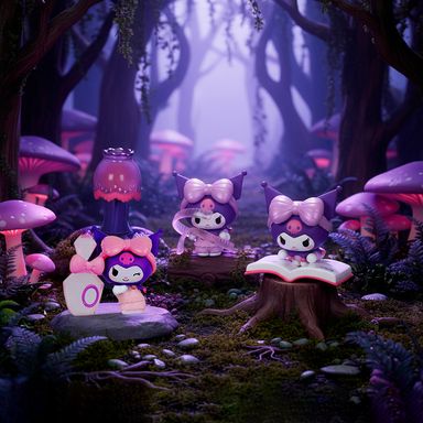 Blind box cabaña acogedora 4.5x4.5 cm caja de acrílico kuromi sanrio -  Sanrio