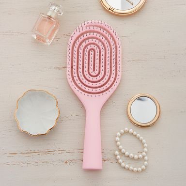 Cepillo de ventilación doble cerda sintético 24 cm diseño aleatorio -  Miniso