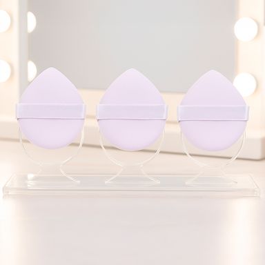 Set esponjas de maquillaje tipo puff 3 piezas -  Miniso