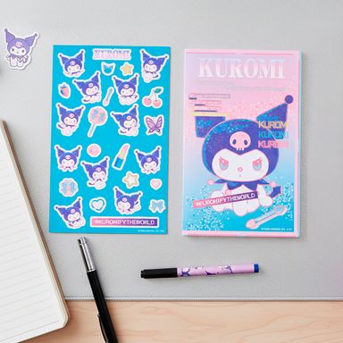 Kit de dibujo 6 piezas kuromi sanrio -  Sanrio