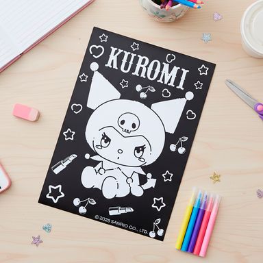 Kit de dibujo fiesta mágica 6 piezas kuromi sanrio -  Sanrio