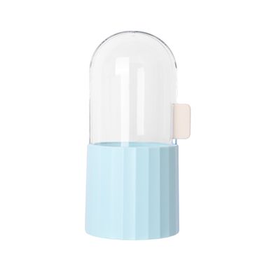 Organizador para brochas de maquillaje a prueba de polvo plástico azul -  Miniso
