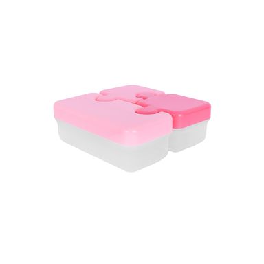 Set tapers de alimentos plástico rosa 185, 390 ml 3 piezas -  Miniso