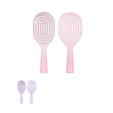 Cepillo de ventilación doble cerda sintético 24 cm diseño aleatorio -  Miniso