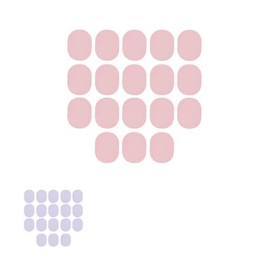 Set esponjas de maquillaje planas 18 piezas -  Miniso