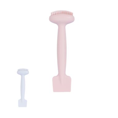 Cepillo de limpieza facial macaron silicona multicolor 2 en 1 -  Miniso