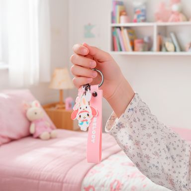 Accesorio decorativo para celular sintético rosa 17.5 cm my melody sanrio -  Sanrio