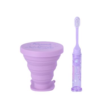 Kit limpieza bucal portátil silicona morado 2 piezas kuromi sanrio -  Sanrio