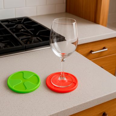 Set posavasos colorful silicona 2 piezas -  Miniso