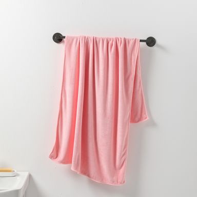 Toalla de baño minimalista textil rosa 140x70 cm -  Miniso