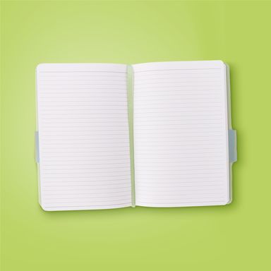 Libreta pasta dura verde 14x21 cm 96 hojas eco friendly -  Miniso