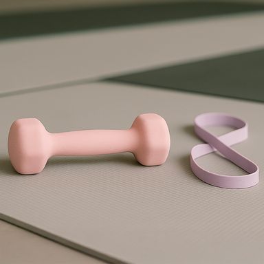 Mancuerna antideslizante revestimiento de neopreno rosa 0.91 kg -  Miniso