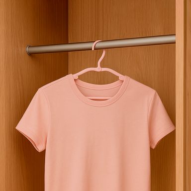 Set ganchos para ropa plegables sintéticos rosas 3 piezas -  Miniso