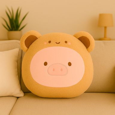 Cojín decorativo textil 43 cm lulu la cerdita -  Miniso