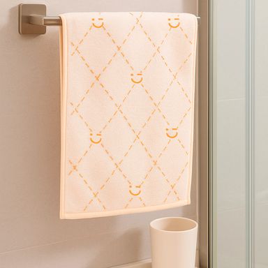 Toalla de baño silvery & gray microfibra coral 75x35 cm -  Miniso